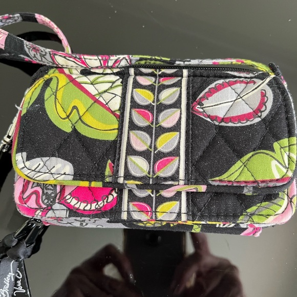 Vera Bradley Crossbody Wristlet - Picture 1 of 14